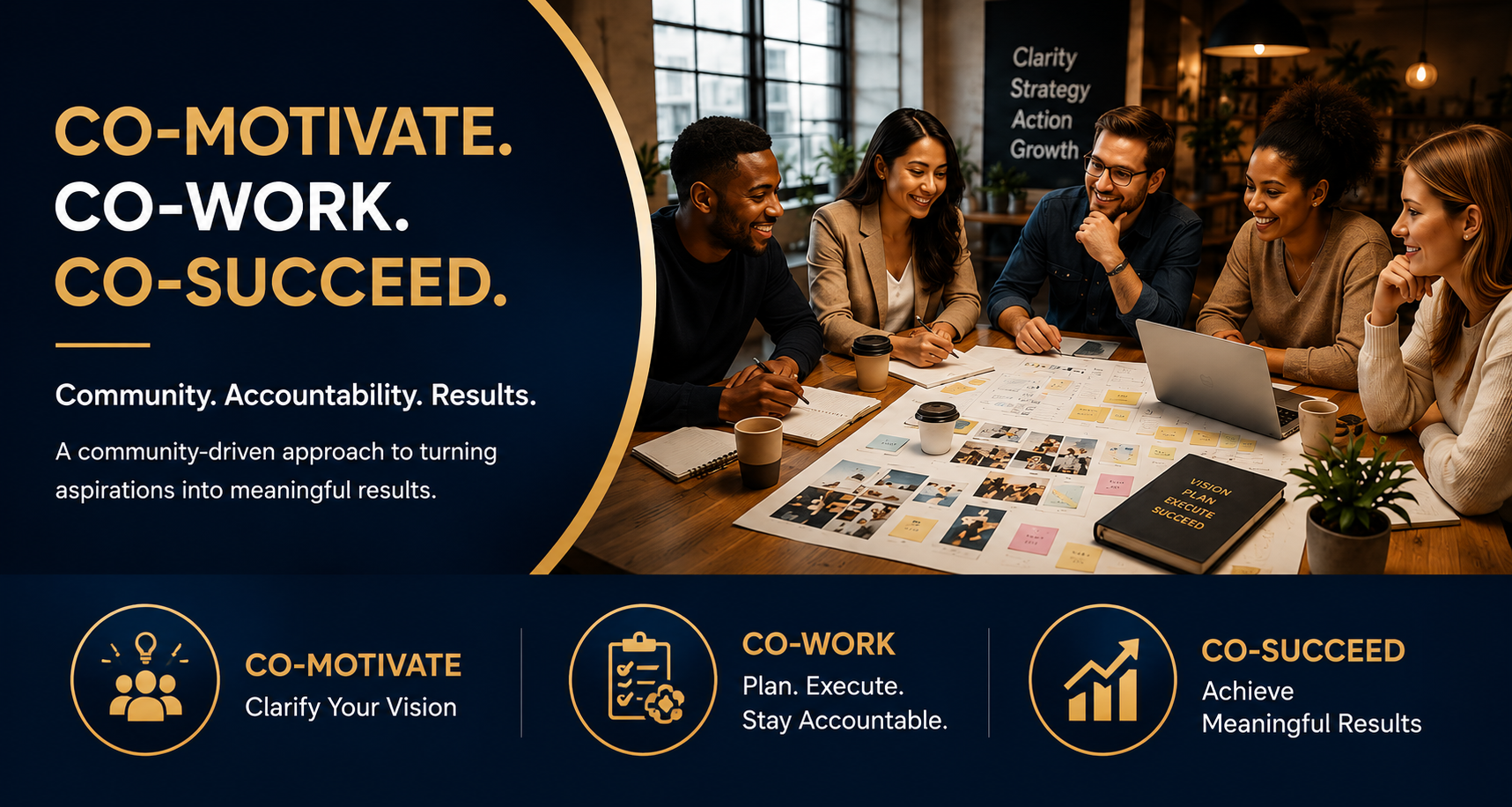 Co-Motivate, Co-Work, Co-Succeed